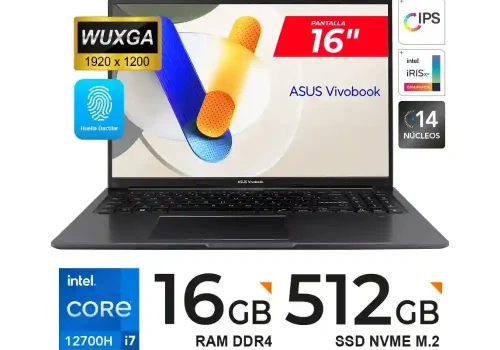 LAPTOP ASUS VIVOBOOK X16 CORE I7 - 01